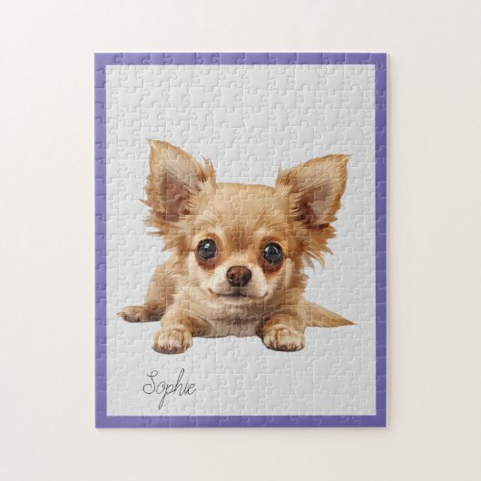 Personalisiert Chihuahua Jigsaw Puzzle (Vertikal)