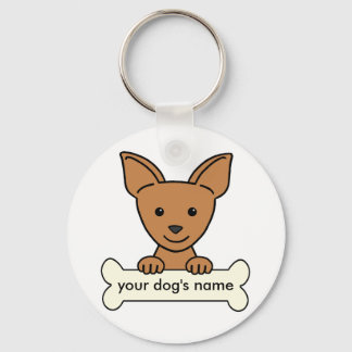 Personalisiert Chihuahua Schlüsselanhänger