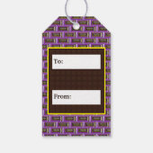 Personalisiert Chocolate Candy Bar Geschenkanhänger (Rückseite)