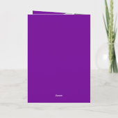 Personalisiert Chocolate Candy Bar Party Einladung (Rückseite)