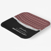 Personalisiert Chocolate Candy Bar Party Pappteller (Gewinkelt)