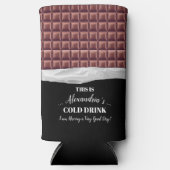 Personalisiert Chocolate Candy Bar Party Selters Dosenkühler (Vorderseite)