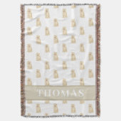 Personalisiert Chow Chow Chow Decke (Vorderseite Vertikal)