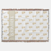 Personalisiert Chow Chow Chow Decke (Vorderseite)