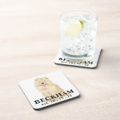 Personalisiert Chow Chow Chow Hund Getränkeuntersetzer (Rechte Seite)