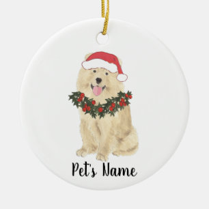 Personalisiert Chow Chow Chow Hund Keramik Ornament