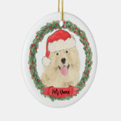 Personalisiert Chow Chow Chow Keramik Ornament (Rechts)