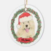 Personalisiert Chow Chow Chow Keramik Ornament (Links)
