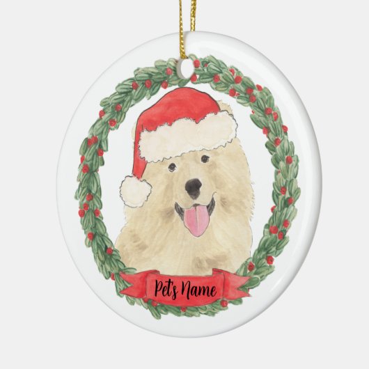 Personalisiert Chow Chow Chow Keramik Ornament (Links)