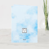 Personalisiert Christlich, Osterkarte für den Ehem Karte (Rückseite)