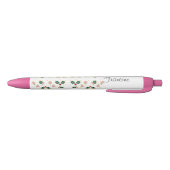 Personalisiert Christmas Holly Pen Kugelschreiber (Unterseite)