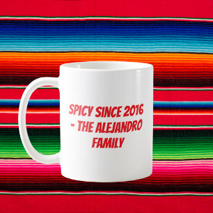 Personalisiert Cinco de Mayo Family Kaffeetasse