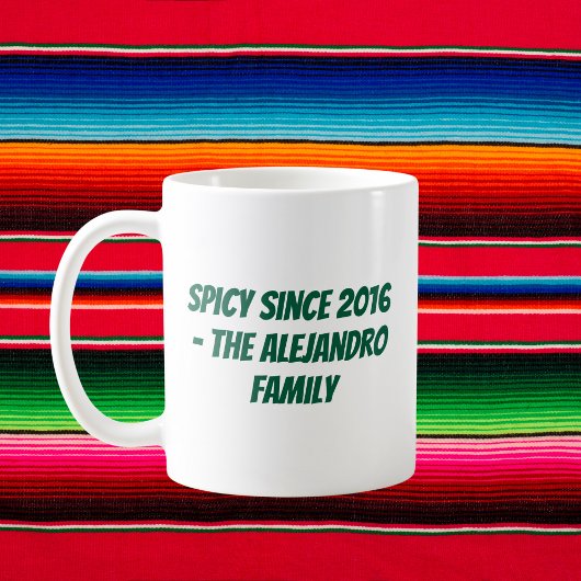 Personalisiert Cinco de Mayo Family Kaffeetasse