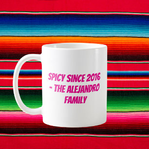 Personalisiert Cinco de Mayo Family Kaffeetasse
