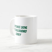 Personalisiert Cinco de Mayo Family Kaffeetasse (Vorderseite Links)