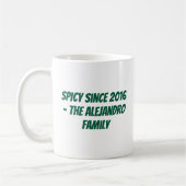 Personalisiert Cinco de Mayo Family Kaffeetasse (Links)