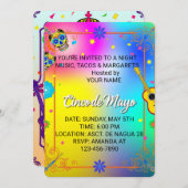 Personalisiert Cinco de Mayo Party Einladung (Vorne/Hinten)