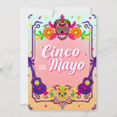 Personalisiert Cinco de Mayo Party Einladung (Rückseite)
