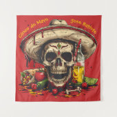 Personalisiert Cinco de Mayo Tapestry Wandteppich (Vorderseite)