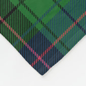 Personalisiert Clan Davidson Kariert Tartan Fleecedecke (Ecke)