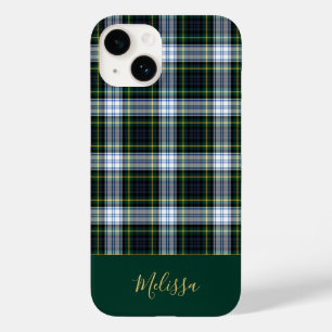 Personalisiert Clan Gordon Tartan Karierter Name Case-Mate iPhone 14 Hülle