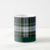 Personalisiert Clan Gordon Tartan Karierter Name Kaffeetasse (Mittel)