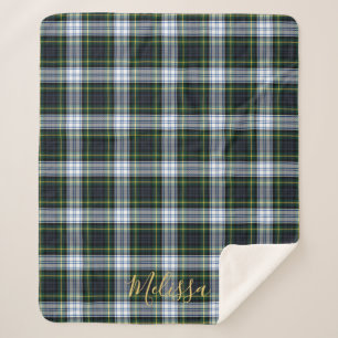 Personalisiert Clan Gordon Tartan Karierter Name Sherpadecke