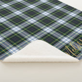 Personalisiert Clan Gordon Tartan Karierter Name Sherpadecke (3/4)