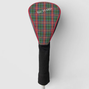 Personalisiert Clan MacCulloch Kariert Tartan Golf Headcover