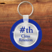 Personalisiert Class Wiedersehen Party Geschenkide Schlüsselanhänger (Rückseite)