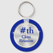 Personalisiert Class Wiedersehen Party Geschenkide Schlüsselanhänger (Rückseite)