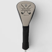 Personalisiert Classic Golf Club Headcover (Vorderseite)