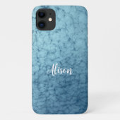 Personalisiert Cloudy Blue Sky Case-Mate iPhone Hülle (Rückseite)