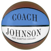 Personalisiert Coach Team Basketball (Vorderseite)