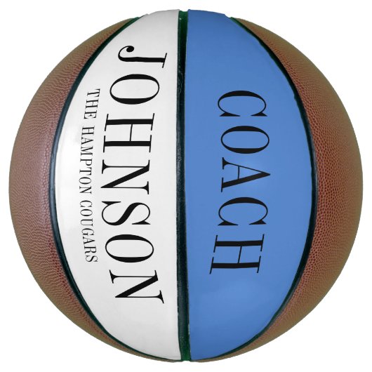 Personalisiert Coach Team Basketball (Vertikal)