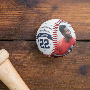 Personalisiert Coach Team - Liste und Foto Baseball