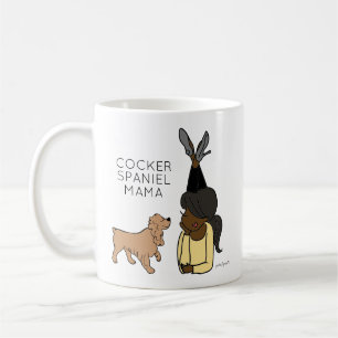Personalisiert Cocker Spanisch Mama Kaffee Tasse