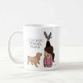 Personalisiert Cocker Spanisch Mama Kaffee Tasse