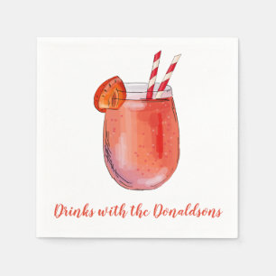 Personalisiert Cocktail Napkins Serviette