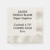 Personalisiert Cocktailpapier Napkins Serviette (Vorderseite)