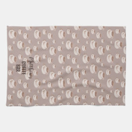 Personalisiert Coffee Bar Station Küchentuch