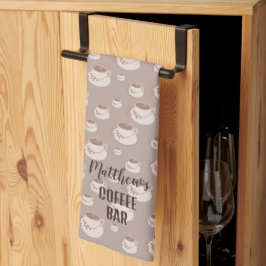 Personalisiert Coffee Bar Station Küchentuch