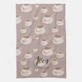 Personalisiert Coffee Bar Station Küchentuch (Vertikal)