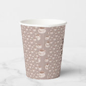 Personalisiert Coffee Bar Station Paper-Teller Pappbecher (Rechts)