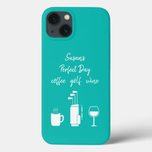 Personalisiert Coffee Golf Wine  Case-Mate iPhone Hülle