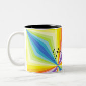 Personalisiert Coffee Tasse - Psychedelic - HAMbyW (Links)