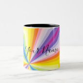 Personalisiert Coffee Tasse - Psychedelic - HAMbyW (Mittel)