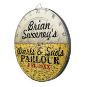 Personalisiert Cold Brew Dartscheibe (Vorderseite rechts)