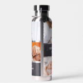 Personalisiert Collage Foto Bester Vater je Trinkflasche (Rechts)