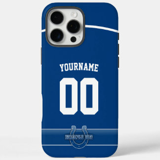 Personalisiert Colts Jersey American Football iPhone 16 Pro Max Hülle
